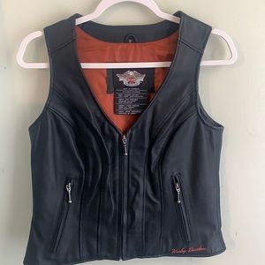 Harley Davidson woman’s leather vest